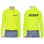 Custom Staff Tactical Performance Longsleeve Polo